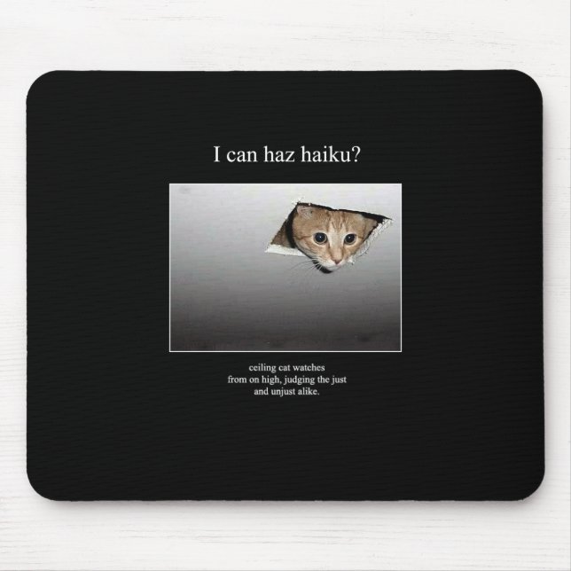 mousepad för haikukatt 18 musmatta (Framsidan)