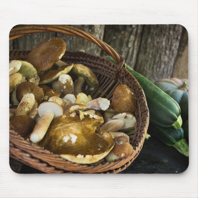 Mousepad för höstmatstilleben musmatta (Framsidan)