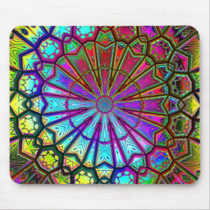 Mousepad för Kaleidoscopekonst 14 alternativ Musmatta