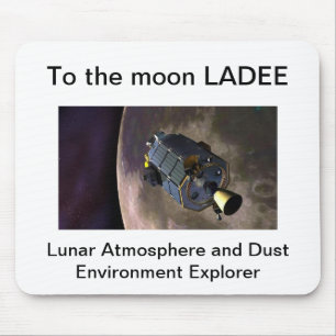 Mousepad för LADEE-månebeskickning Musmatta