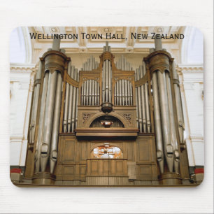 Mousepad för Wellington stadshusorgan Musmatta