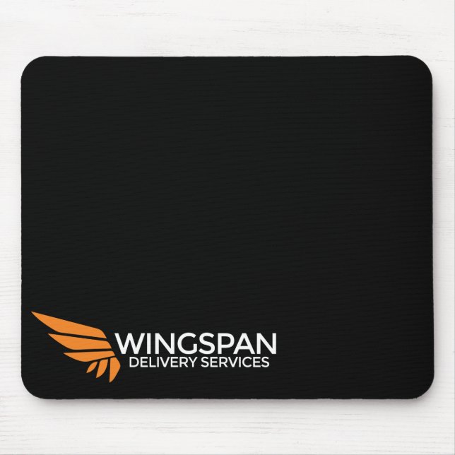 Mousepad för WINGSPANhemsändninglogotyp Musmatta (Framsidan)