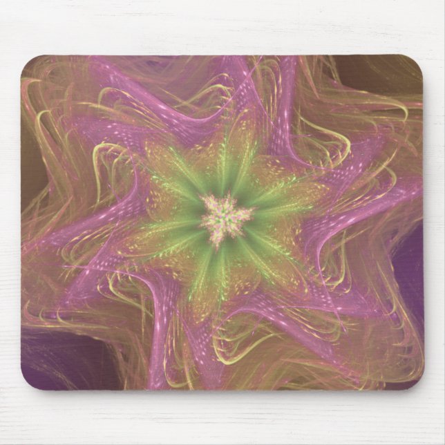 Mousepad Fractal Light Lila Palette Musmatta (Framsidan)
