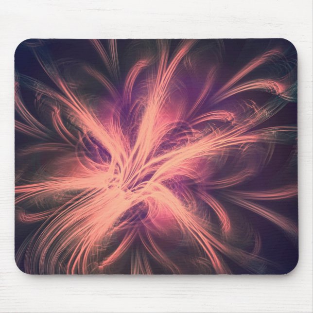 Mousepad Fractal Light Lila Palette Musmatta (Framsidan)
