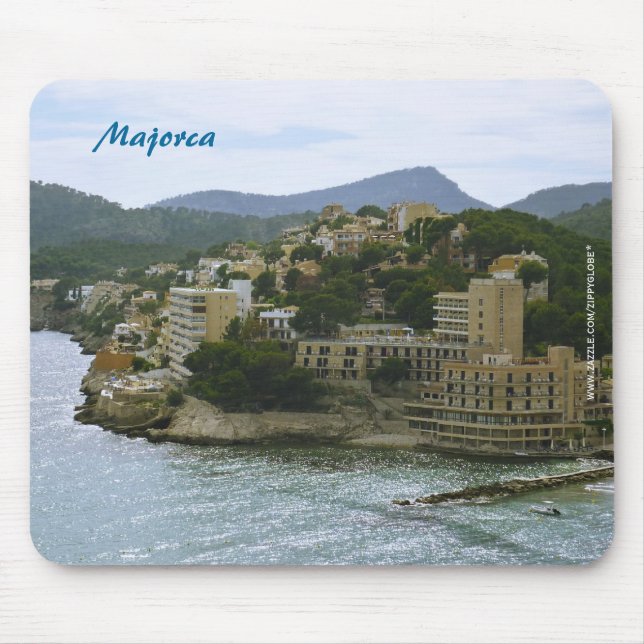 Mousepad från Mallorca Musmatta (Framsidan)