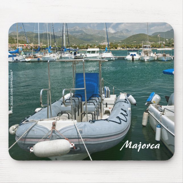 Mousepad från Mallorca Musmatta (Framsidan)