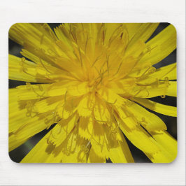 Mousepad gelbes Blütenzentrum Musmatta