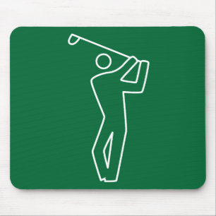 Mousepad - Golfspelare Musmatta
