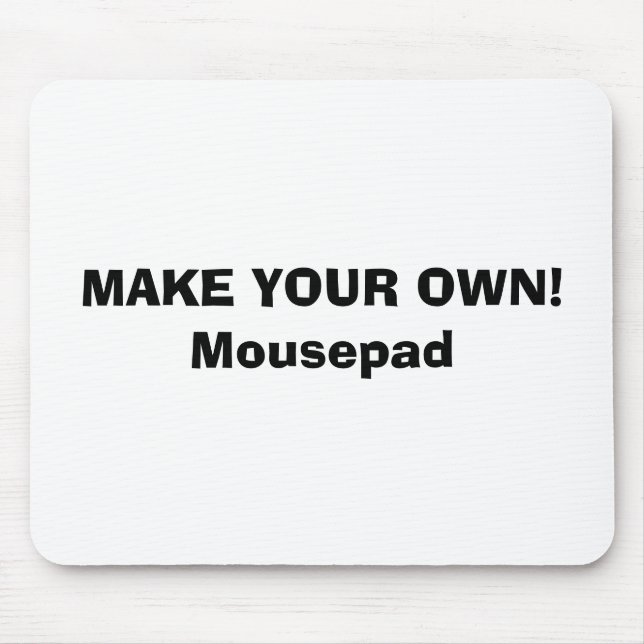 MOUSEPAD - GÖR DITT EGET! MUSMATTA (Framsidan)