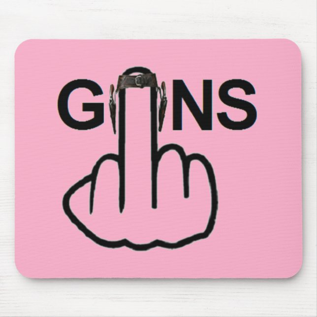 Mousepad Guns Flip Musmatta (Framsidan)