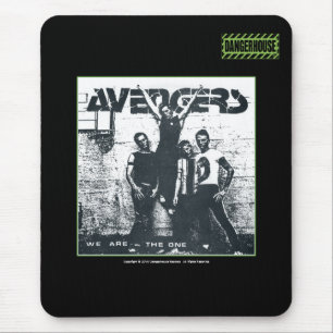 Mousepad hämnare är vi den en Dangerhouse SVARTEN Musmatta