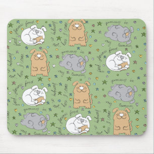 Mousepad "Här, Doggie!" Musmatta