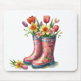 Mousepad-Hello Spring Floral Mouse Pad Musmatta