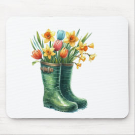 Mousepad-Hello Spring Floral Mouse Pad Musmatta