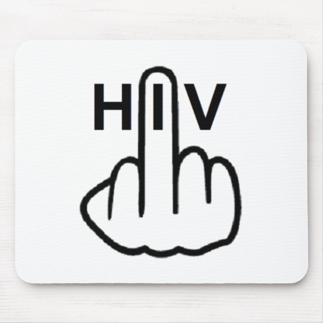 Mousepad HIV Flip Musmatta (Framsidan)