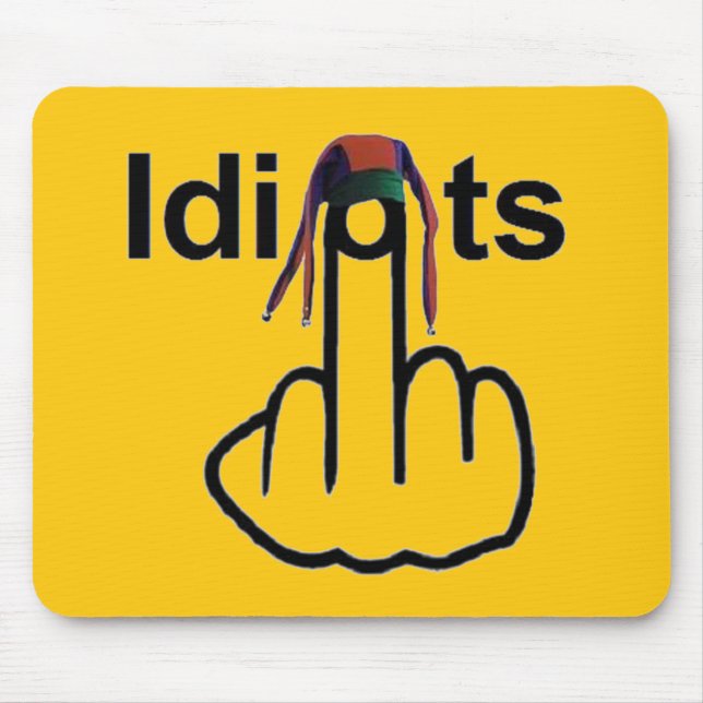 Mousepad Idiots Flip Musmatta (Framsidan)