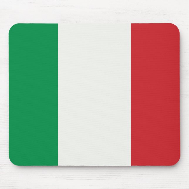Mousepad Italien Fahne Musmatta (Framsidan)