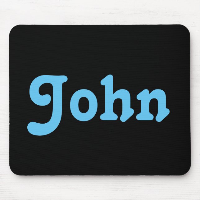 Mousepad John Musmatta (Framsidan)