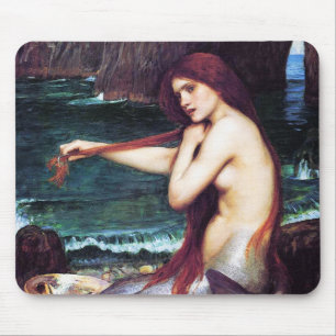 Mousepad: John Waterhouse - A Sjöjungfru Musmatta