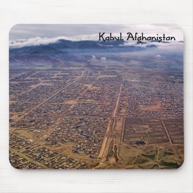 Mousepad:  Kabul från över Musmatta (Framsidan)