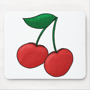 Mousepad-Körsbär Musmatta