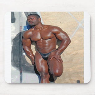 Mousepad kroppsbyggare Jean SCUTT #58A Musmatta