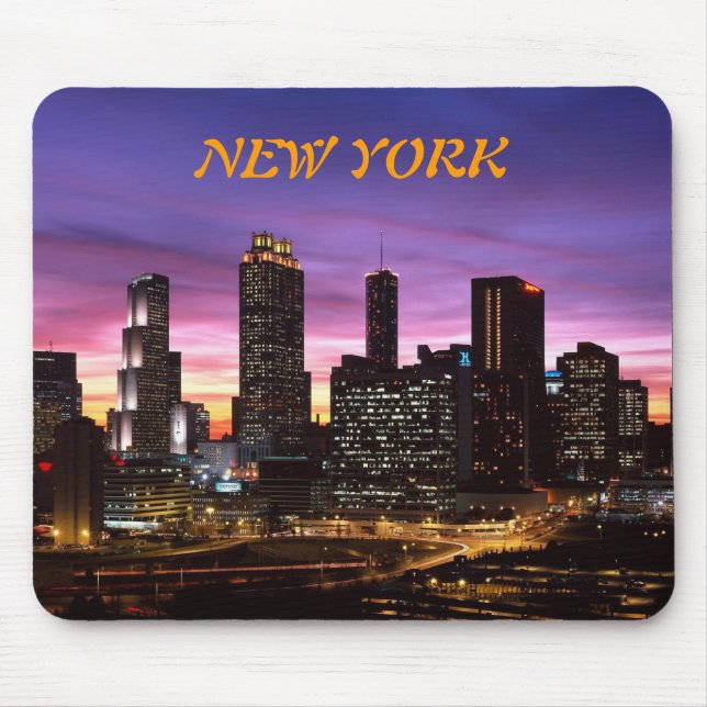 Mousepad landskap New York Musmatta (Framsidan)