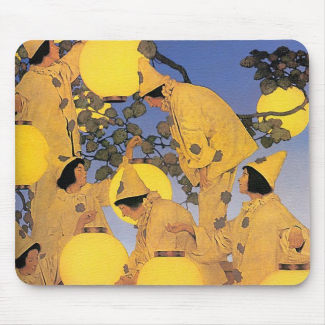 Mousepad: Lantern Bearers - Maxfield Parrish Musmatta (Framsidan)