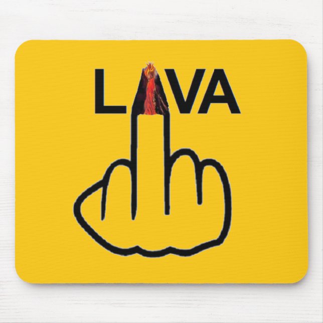 Mousepad Lava Flip Musmatta (Framsidan)