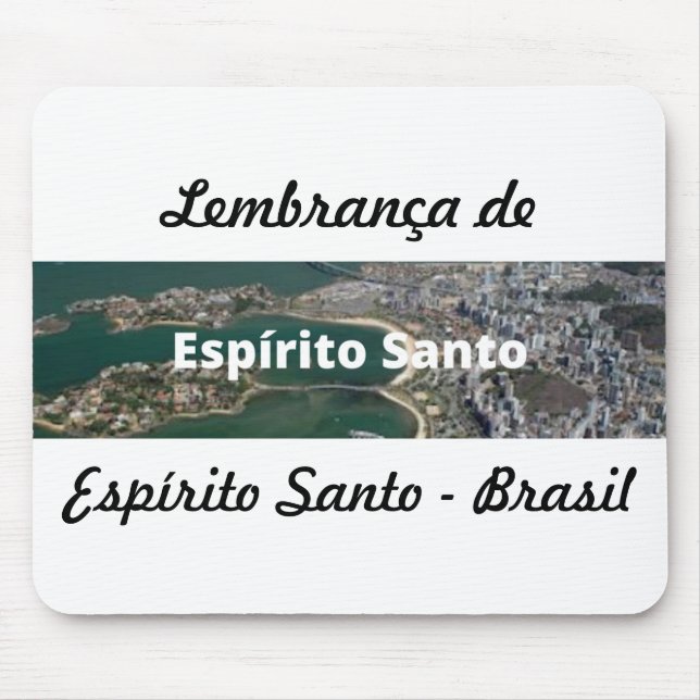 Mousepad lembrança de Espírito Santo Musmatta (Framsidan)