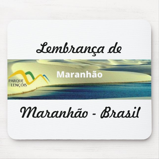 Mousepad lembrança de Maranhão Musmatta (Framsidan)