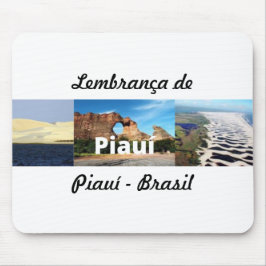 Mousepad lembrança de Piauí - Brasil Musmatta