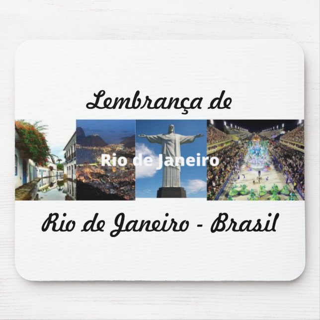 Mousepad lembrança de Rio de Janeiro Musmatta (Framsidan)