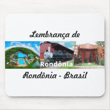 Mousepad lembrança de Rondônia Brasil