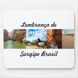 Mousepad lembrança de Sergipe Brasil Musmatta