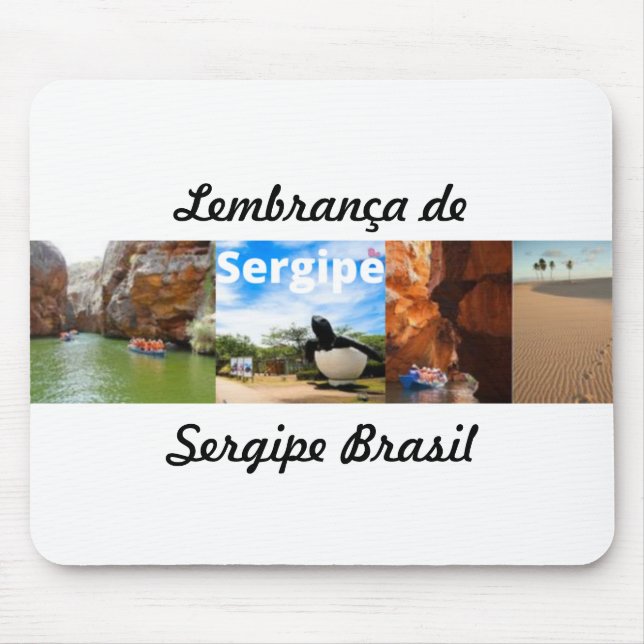 Mousepad lembrança de Sergipe Brasil Musmatta (Framsidan)