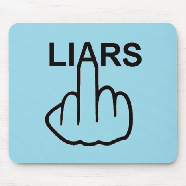 Mousepad Liars Flip Musmatta (Framsidan)