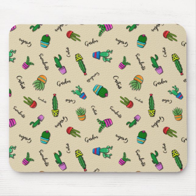 Mousepad Linha Cactus Musmatta (Framsidan)