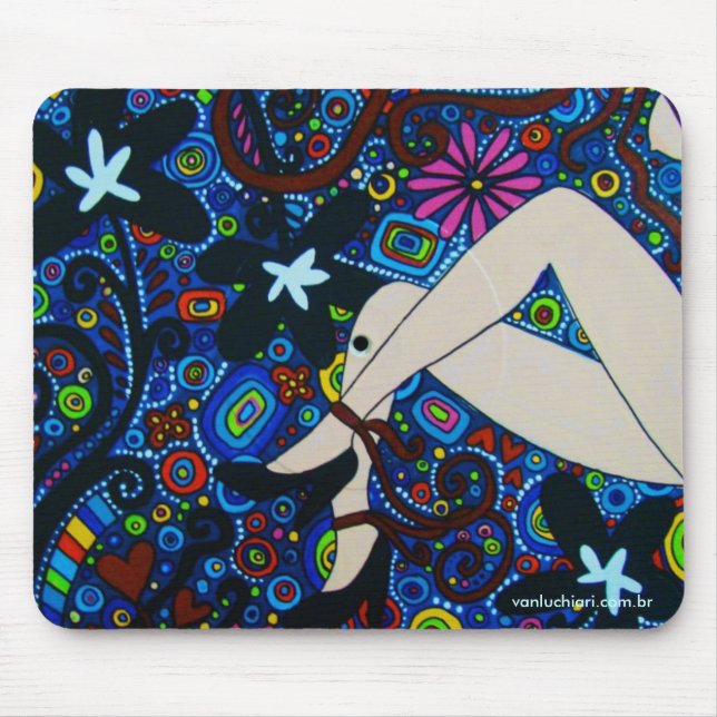 Mousepad Long Legs Musmatta (Framsidan)