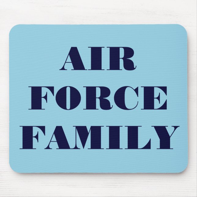Mousepad Luft Force Familiy Musmatta (Framsidan)