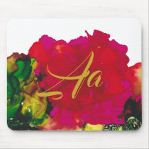Mousepad "Magenta Flower"