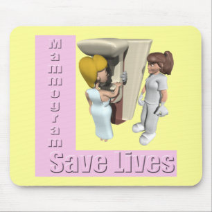 Mousepad - Mammogrambröstcancer Musmatta