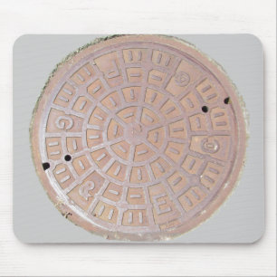 Mousepad - Manhål Cover Musmatta