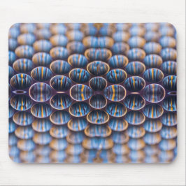 Mousepad med Abstrakt Futuristiska Honeycomb Image Musmatta