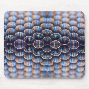 Mousepad med Abstrakt Futuristiska Honeycomb Image Musmatta