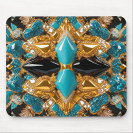 Mousepad med Bahamas Färg Design Musmatta