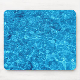 Mousepad med blått bevattnar design musmatta
