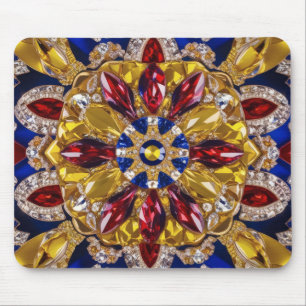 Mousepad med Colombia Färg Design Musmatta