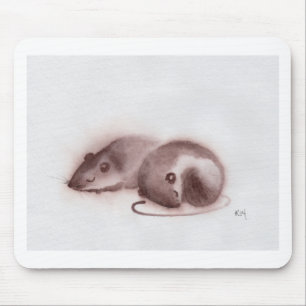 Mousepad med det förtjusande mustrycket musmatta