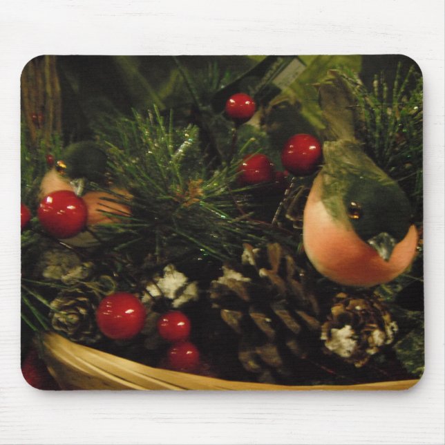 Mousepad med fåglar musmatta (Framsidan)